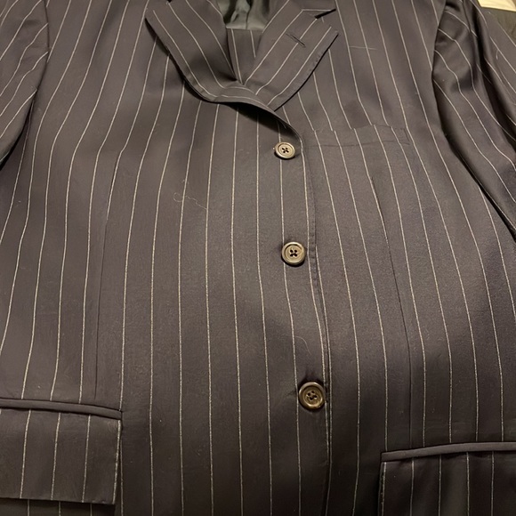 Polo Ralph Lauren Corneliani Navy Three Button Suit 46L - Picture 6 of 7